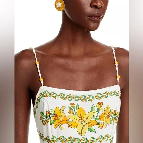 NWT FARM Rio Tropical Lightness Maxi Dress – Size Medium – Sold Out Style - Picture 4 of 15